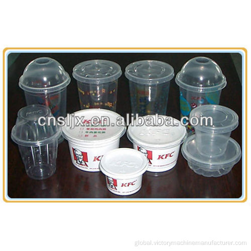 Plastic Cup Lid Thermoforming Machine Cup Cover Plastic Paper Lid Making Machine Supplier